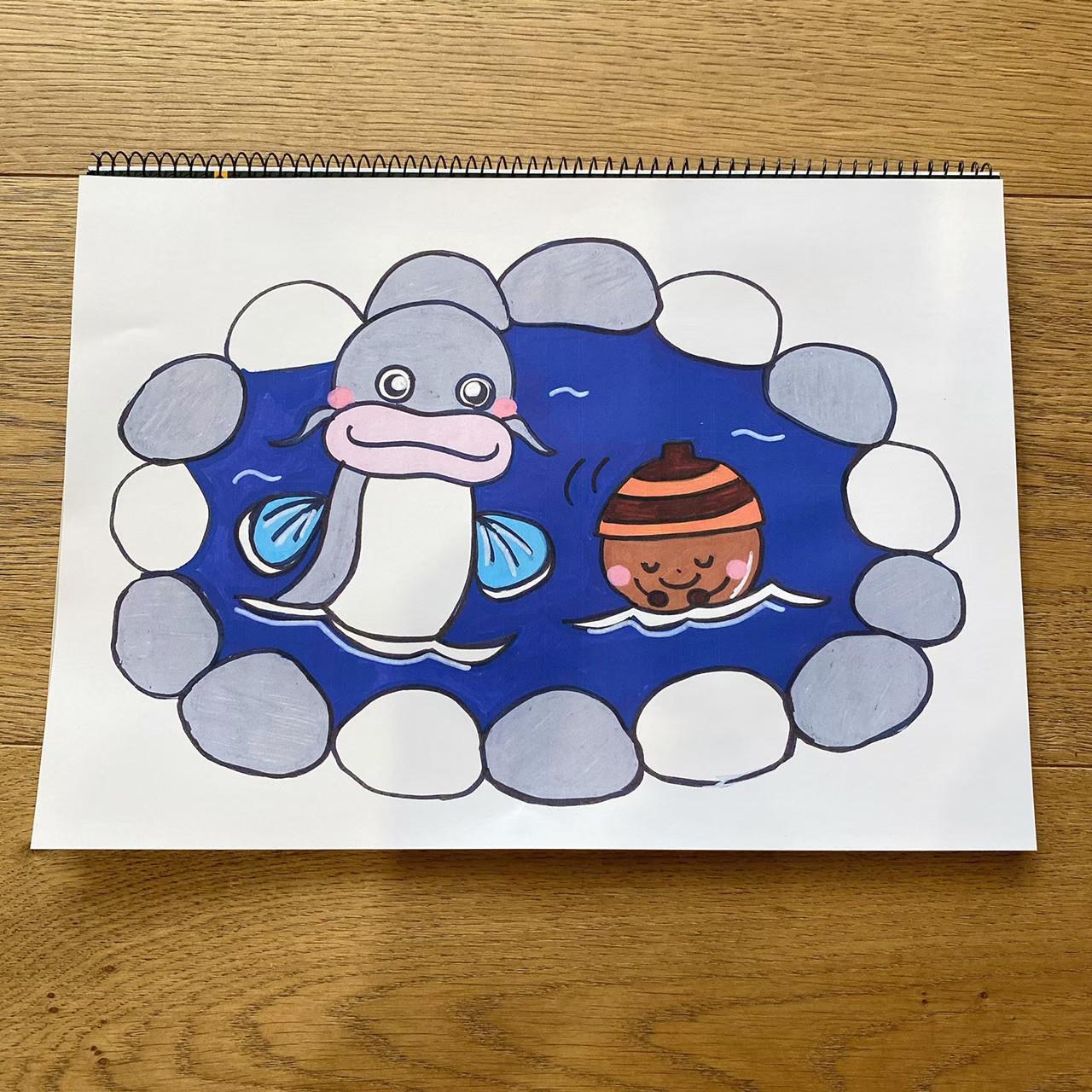 新作　どんぐりころころ スケッチブックシアター 歌 楽譜つき 歌詞つき 秋 どんぐり | 5枚目